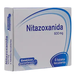 Nitazoxanida 500 Mg Tab * 6 Coaspharma