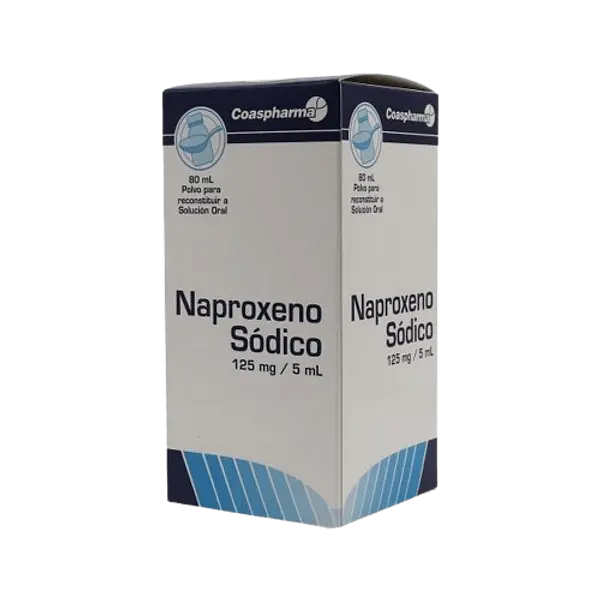 Naproxeno 125 Mg Susp Fco * 80 Ml Coaspharma