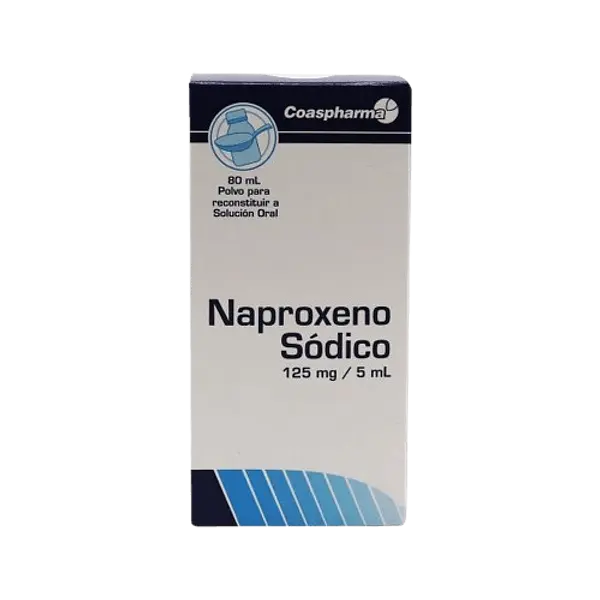 Naproxeno 125 Mg Susp Fco * 80 Ml Coaspharma