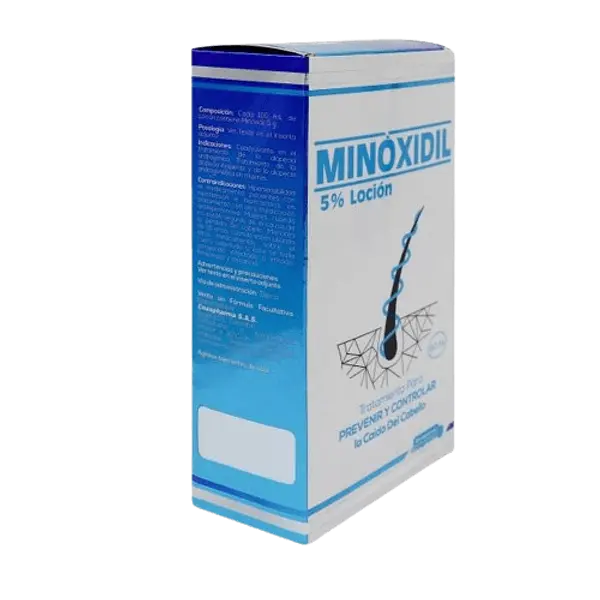 Minoxidil 5% Locion Frasco X 60 Ml Coaspharma
