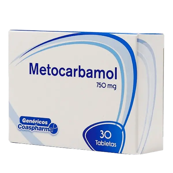 Metocarbamol 750 Mg Tabletas * 30 Coaspharma