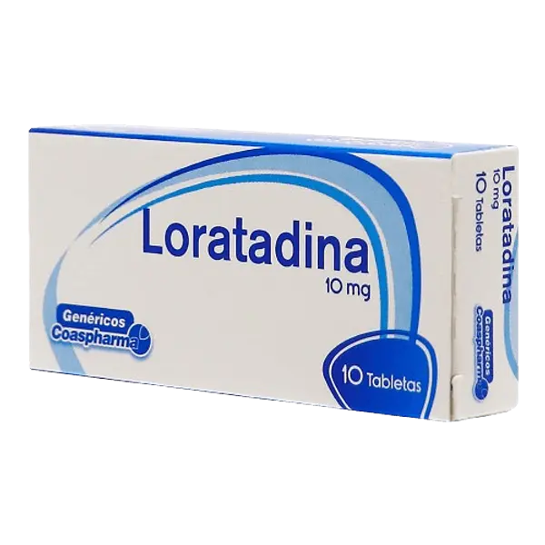 Loratadina 10 Mg Tabletas * 10 Coaspharma