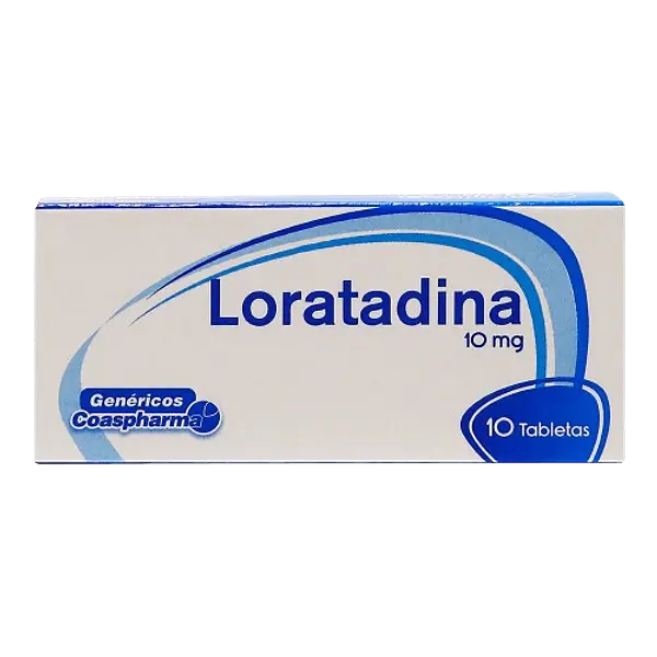 Loratadina 10 Mg Tabletas * 10 Coaspharma