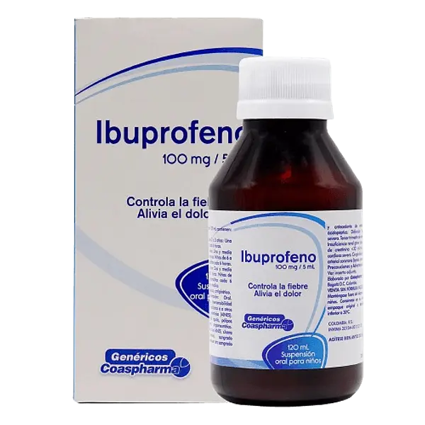 Ibuprofeno 100mg Susp Fco*120m Coaspharma