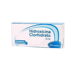 Hidroxicina Hcl 25mg Tab * 20 Coaspharma
