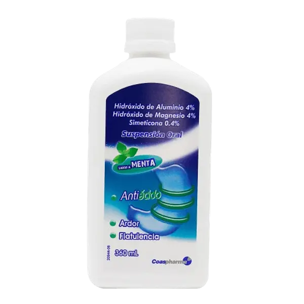 Hidrox Al Hidrox Mg Simeticona Fco*360ml Coaspharma