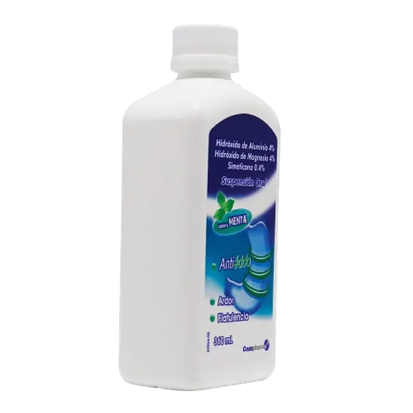 Hidrox Al Hidrox Mg Simeticona Fco*360ml Coaspharma