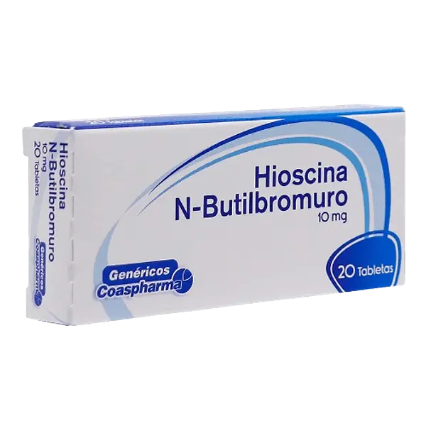 Hioscina N-Butil Bromuro 10mg Tableta * 20 Coaspharma