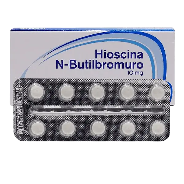 Hioscina N-Butil Bromuro 10mg Tableta * 20 Coaspharma