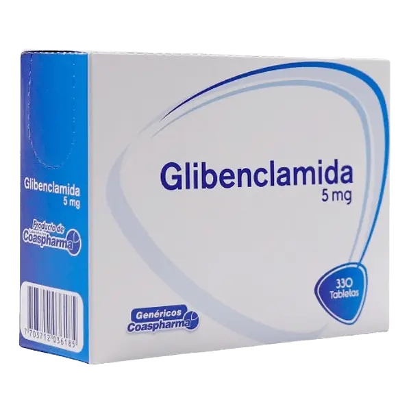 Glibenclamida 5 Mg Caja*330 Tb Coaspharma