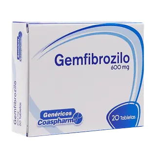 Gemfibrozilo 600 Mg Tab * 20 Coaspharma