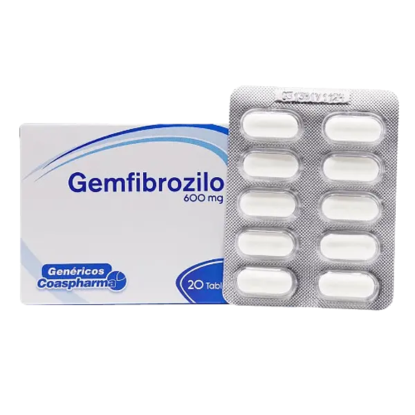 Gemfibrozilo 600 Mg Tab * 20 Coaspharma