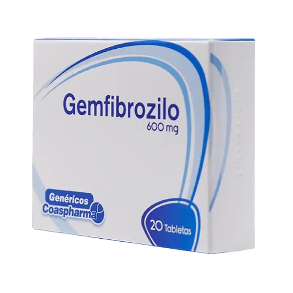 Gemfibrozilo 600 Mg Tab * 20 Coaspharma