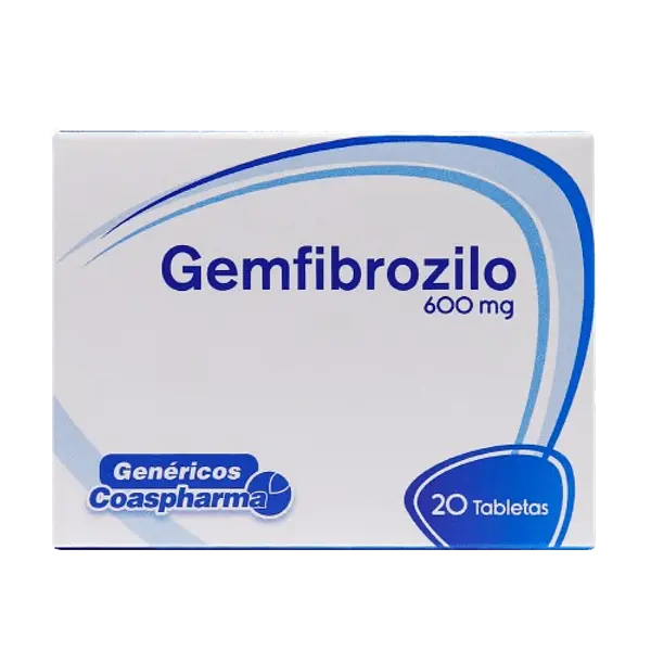 Gemfibrozilo 600 Mg Tab * 20 Coaspharma
