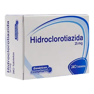 Hidroclorotiazida 25 Mg Tab * 240 Coaspharma