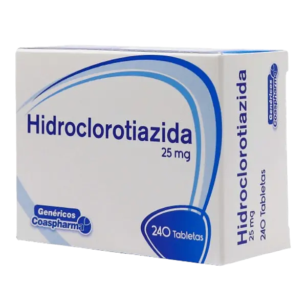 Hidroclorotiazida 25 Mg Tab * 240 Coaspharma