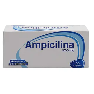 Ampicilina 500 Mg * 50 Capsulas Coaspharma