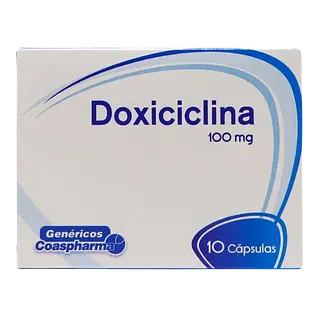 Doxiciclina 100 Mg * 10 Capsulas Coaspharma