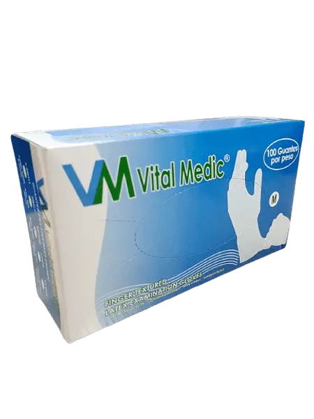 Guante De Examen No Esteril Talla M * 100 Und Vital Medic