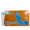 Guantes De Nitrilo Azul Talla M Cja * 100 Und Vital Medic