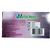 Guantes De Nitrilo Negro Talla M Cja * 100 Und Vital Medic