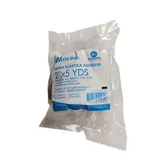 Venda Elastica 2*5 (Negra) *1 Vital Medic
