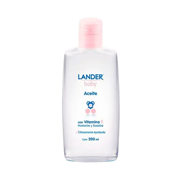 Aceite De Bebe 200ml Lander