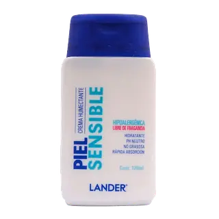 Crema Humectante Piel Sensible 220 Gr Lander