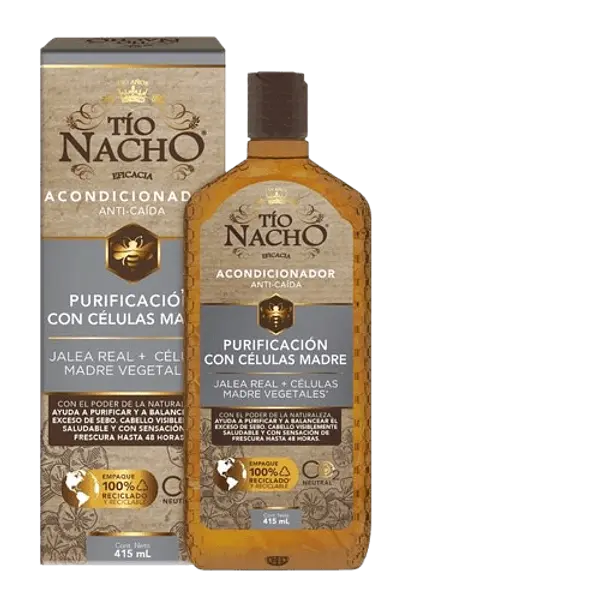 Acond Tio Nacho Purificante Celulas Madre Fco 415ml Genomma