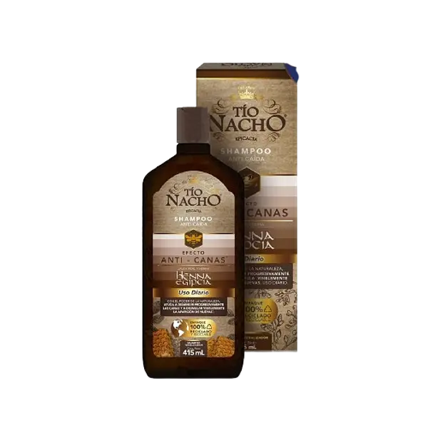 Shampoo Tio Nacho Anti-Canas Henna 415 Ml Genomma Lab
