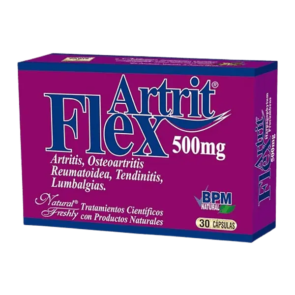 Flex Artrit500 Mg X 30 Cap Natural Freshly