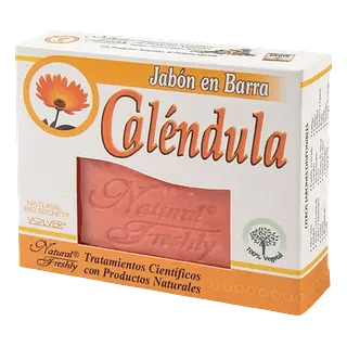Jabon De Calendula Barra 90 Gr Natural Freshly