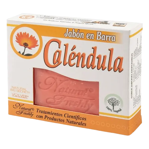 Jabon De Calendula Barra 90 Gr Natural Freshly