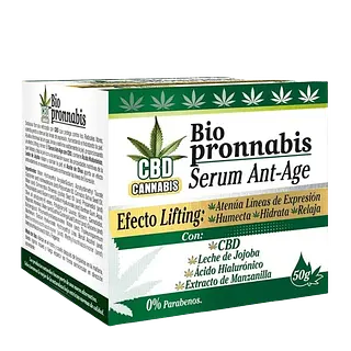 Biopronnabis Cannabis Serum Facial Anti Age Fco 50 Gr Natura