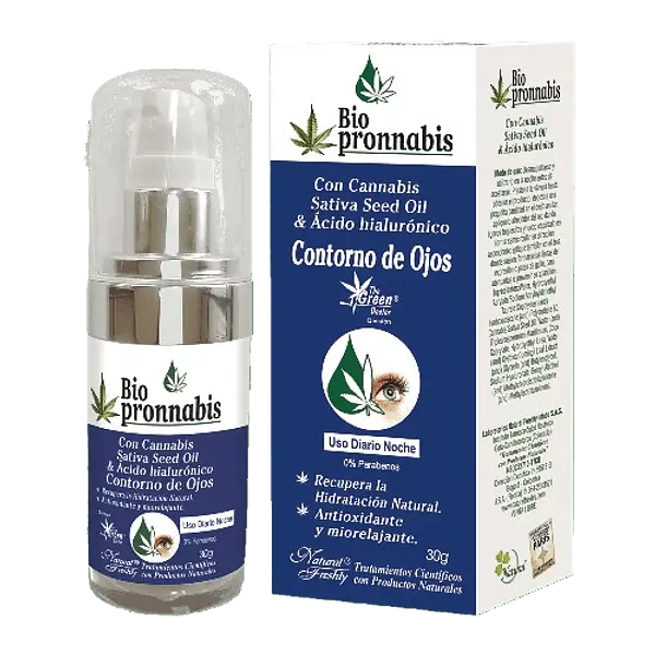 Biopronnabis Cannabis Sativa Contorno Ojos Noche Fco 30 Gr N