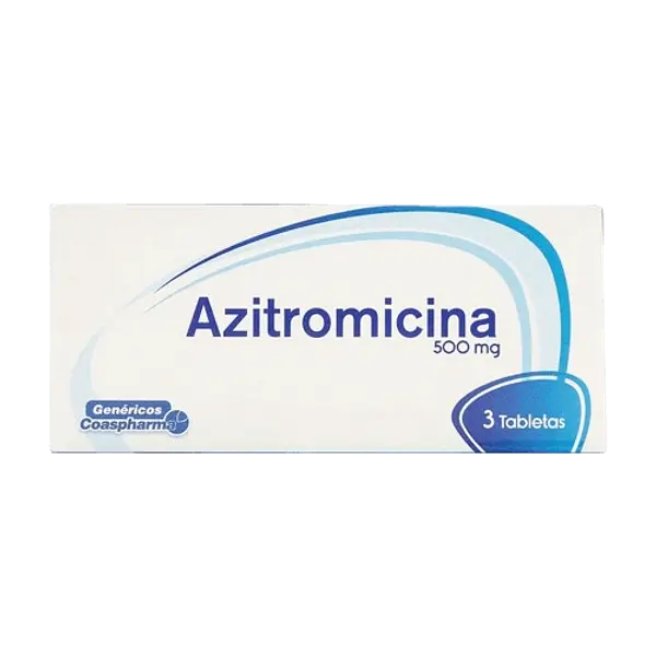 Azitromicina 500 Mg Tabletas * 3 Coaspharma