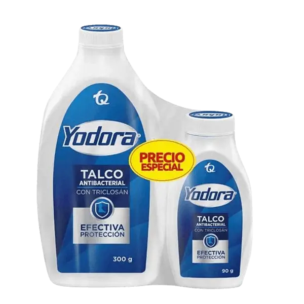 Yodora Talco Polvo Tarro 300+90 Gr Tq