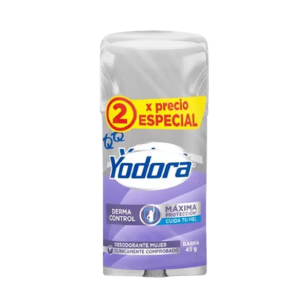 Yodora Barra Derma Control2 X Pe Fco X 45 Gr Tq