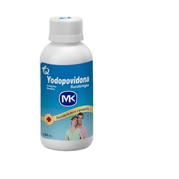Yodopovidona Bucofaringeo Fco X 120 Ml Mk Tq