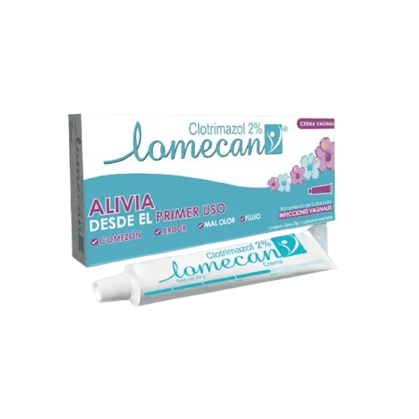 Lomecan Crema Vaginal Dcto 15% Genomma Lab