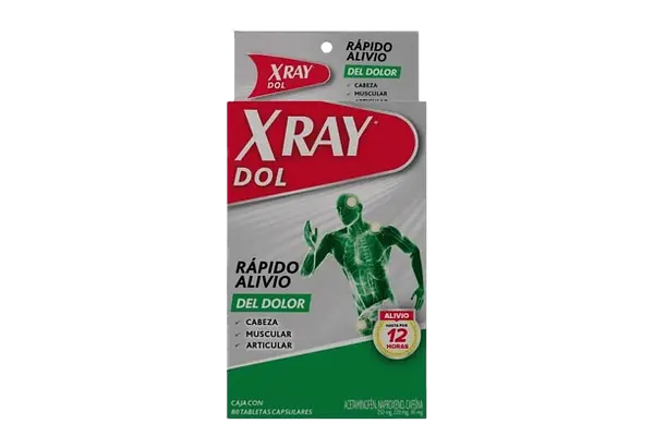 X Ray Dol Caja 80 Tabletas Genomma Lab