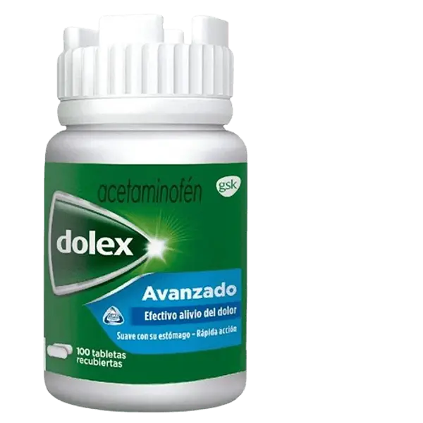 Dolex Avanzado 500 X100 Tab Frasco Haleon
