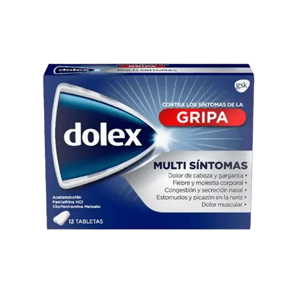 Dolex Gripa X12 Tab Haleon