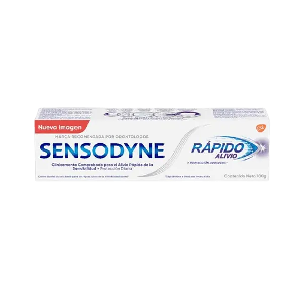 Crema Dental Sensodyne Rapido Alivio X100 Gr Haleon