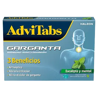 Advitabs Eucalipto Mentol X6 Tab Haleon