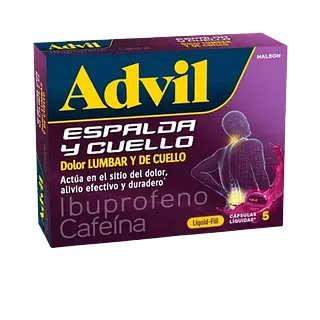 Advil Espalda Cuello X5 Cap Haleon