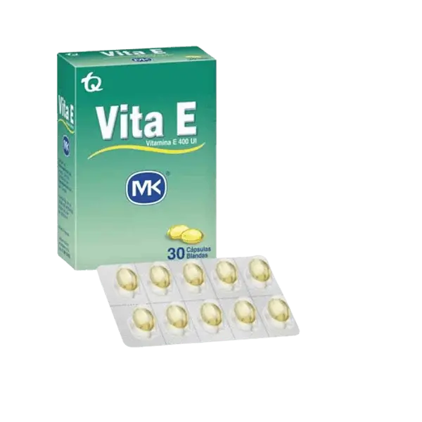 Vitamina E 400 Ui Cap Caja X 30 Caps Mk Tq