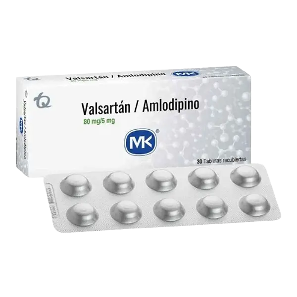 Valsartan+Amlodipino 80/5 Mg X 30 Tab Mk Tq