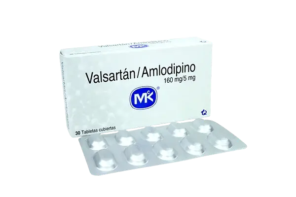 Valsartan+Amlodipino 160/5 Mg X 30 Tab Mk Tq