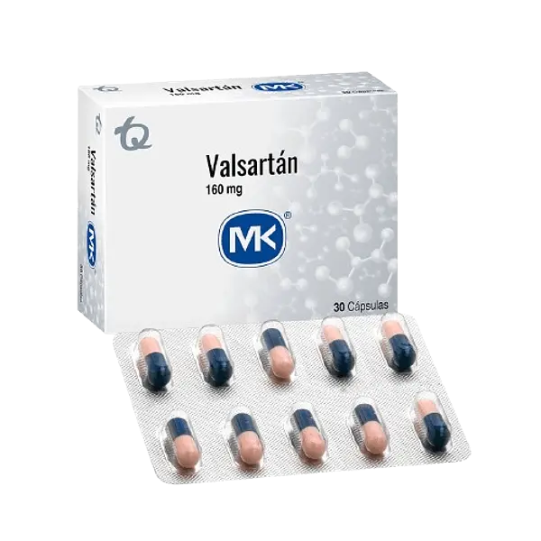Valsartan 160mg Cap X 30 Caps Mk Tq